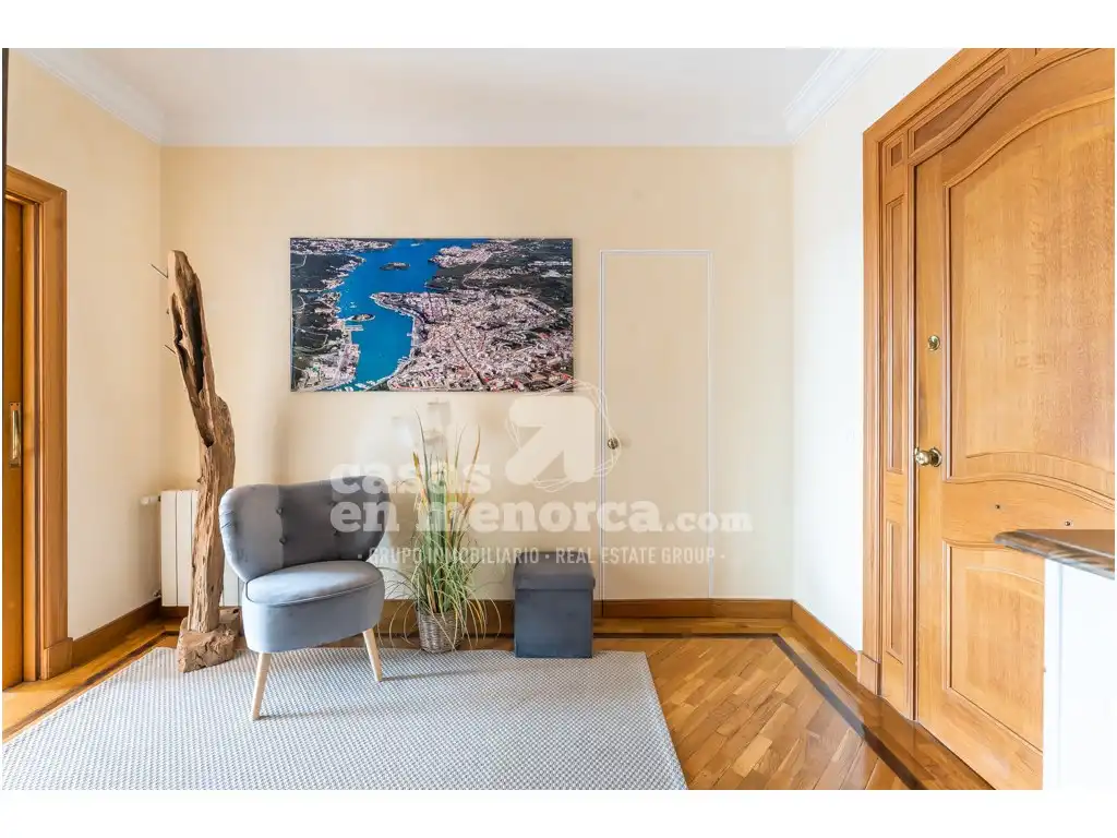 Sala d'estar de Àtic en venda en Maó - Mahón amb Aire condicionat i Terrassa