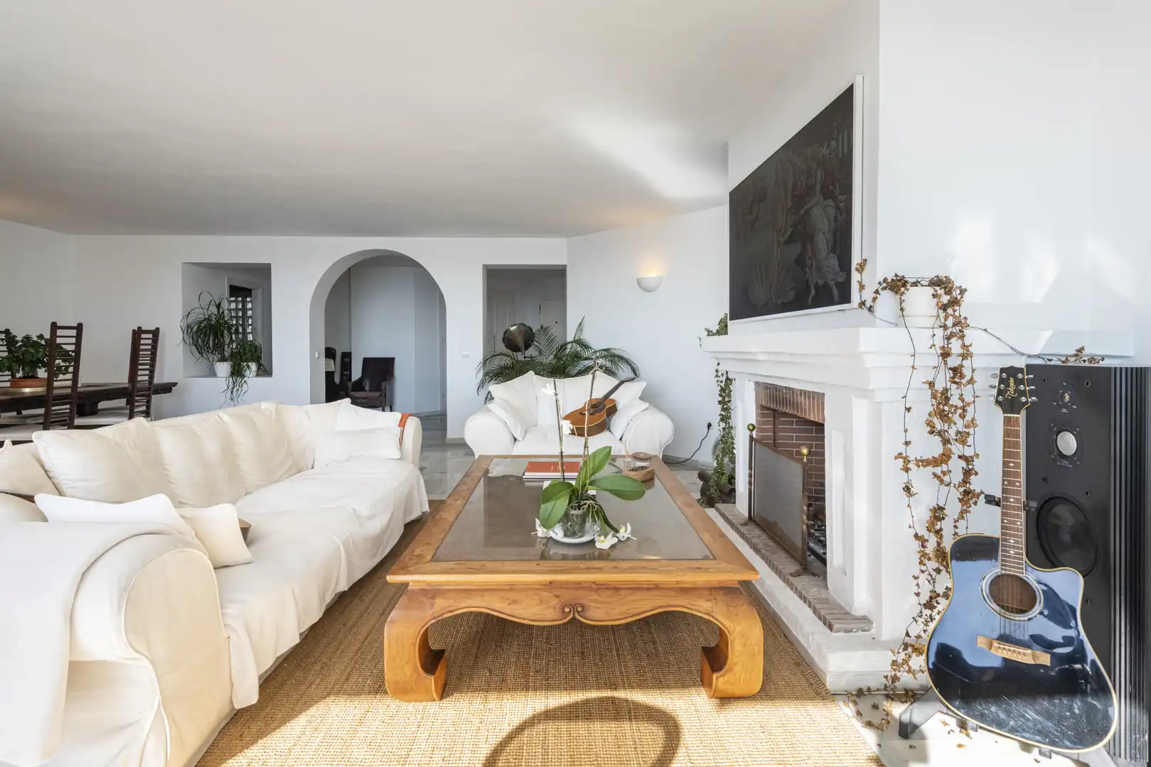 Sala d'estar de Apartament en venda en Nueva Andalucía