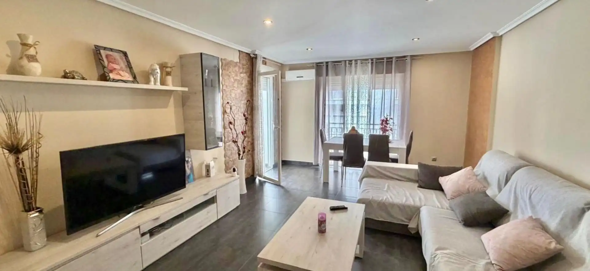 Sala de estar de Ático en venta en Beniel con Aire acondicionado y Terraza