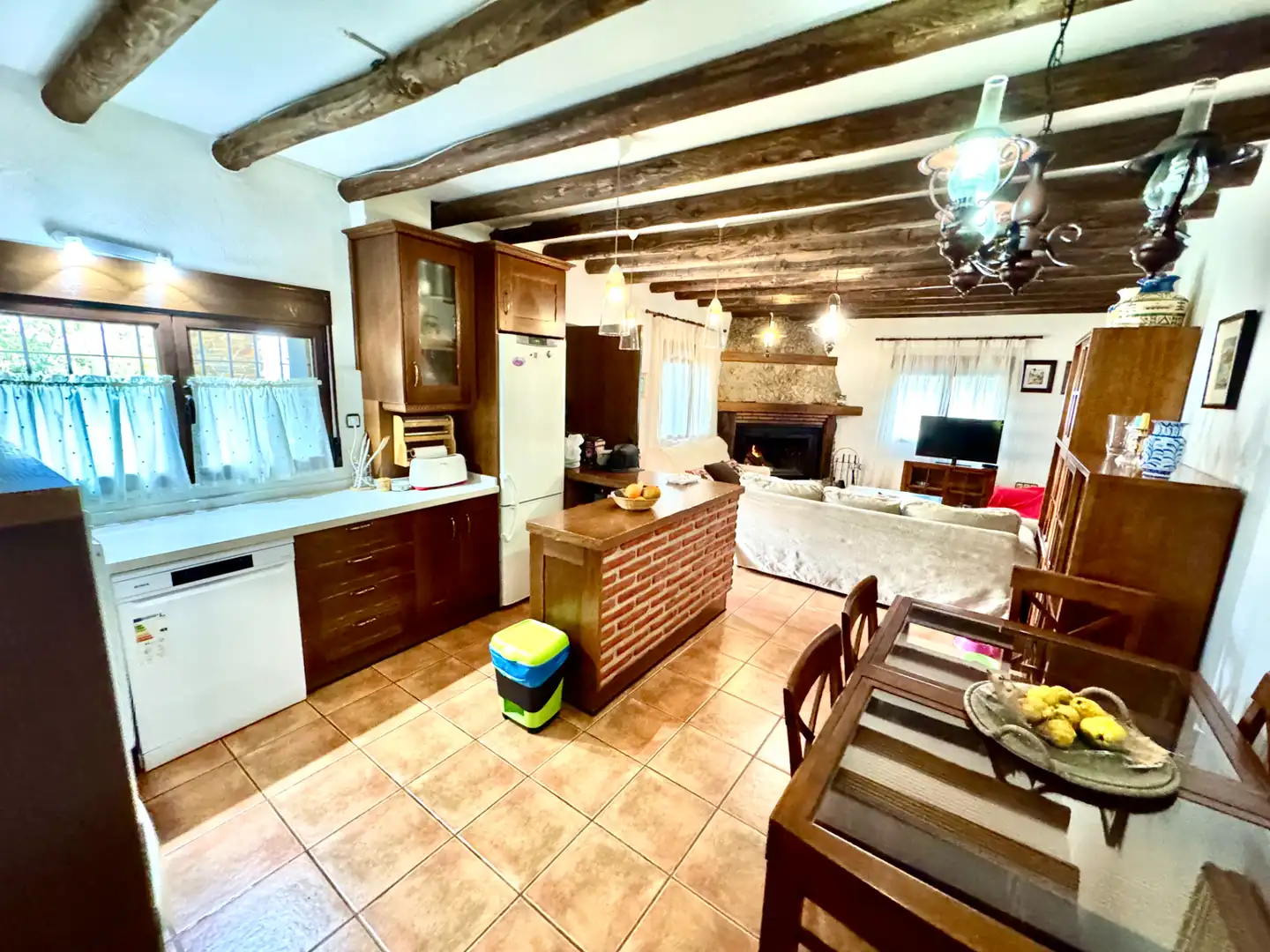 Kitchen of Houses for sale in Alpujarra de la Sierra  with Heating, Private garden and Terrace