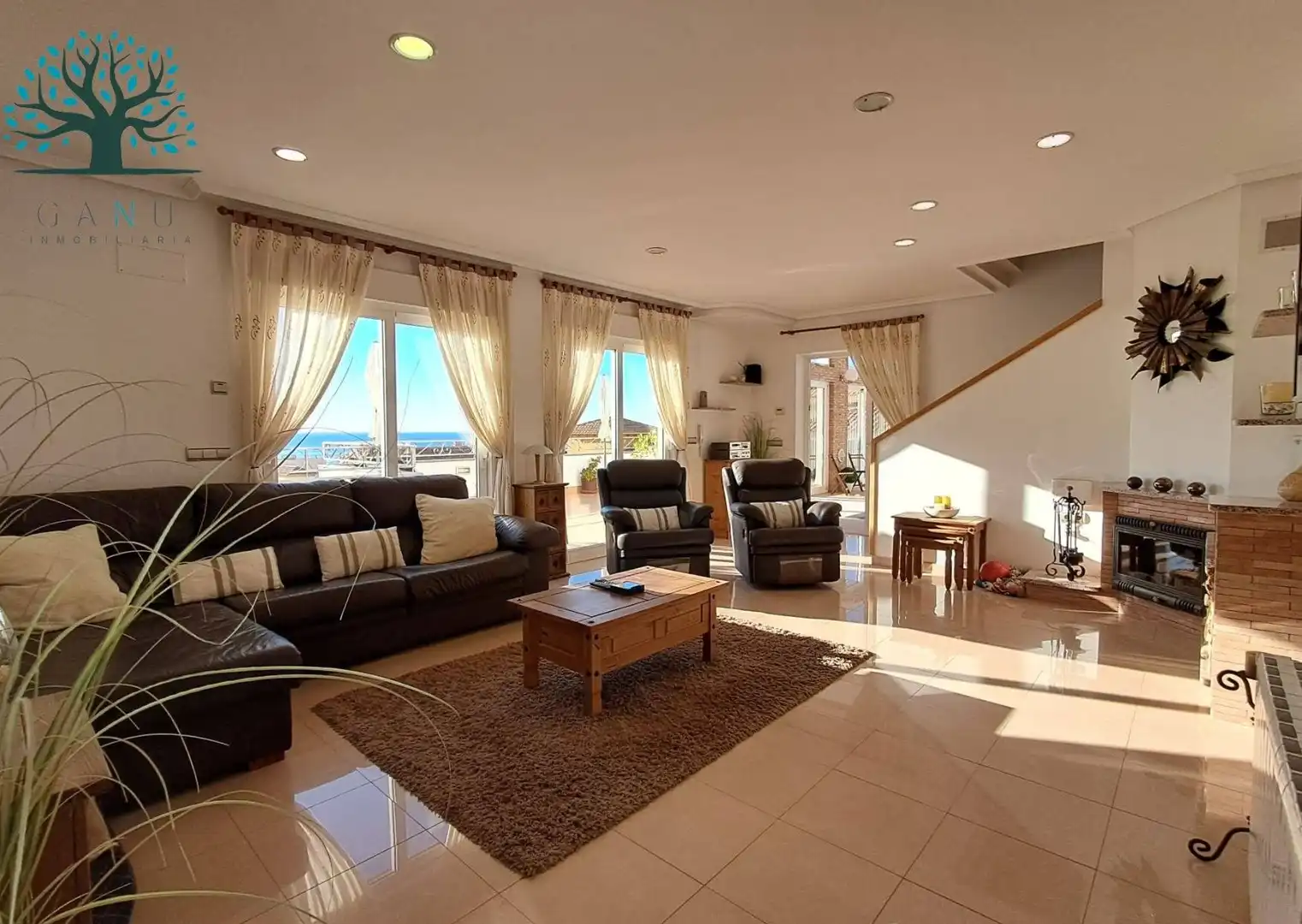 Sala de estar de Casa o chalet en venta en Cartagena con Aire acondicionado, Calefacción y Jardín privado