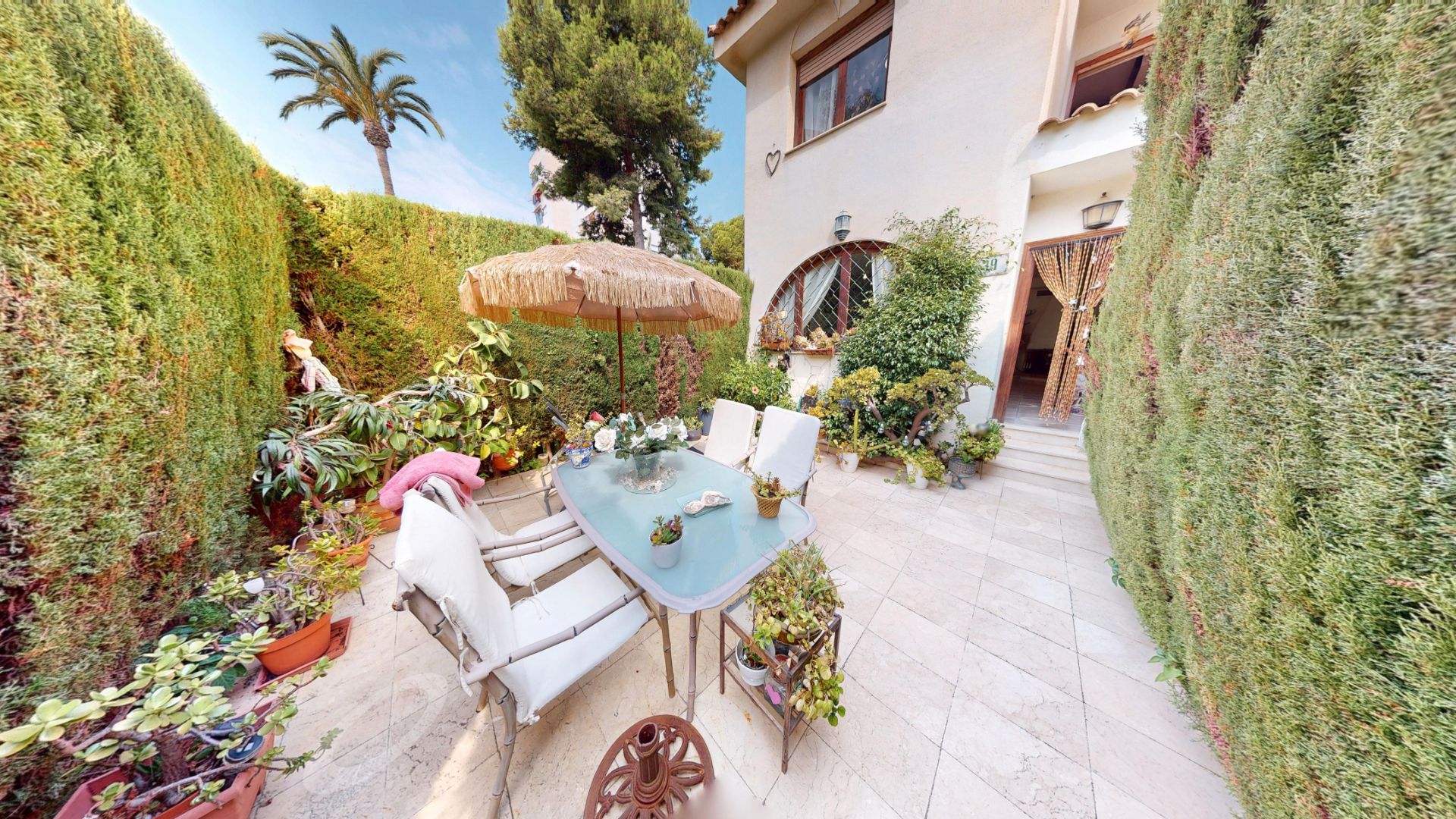 Garden of Single-family semi-detached for sale in Alicante / Alacant  with Heating, Private garden and Terrace