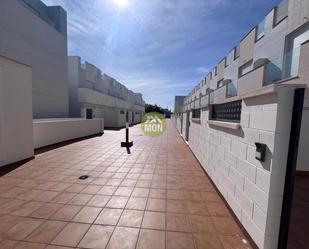 Exterior view of Single-family semi-detached for sale in Almazora / Almassora  with Air Conditioner, Terrace and Swimming Pool