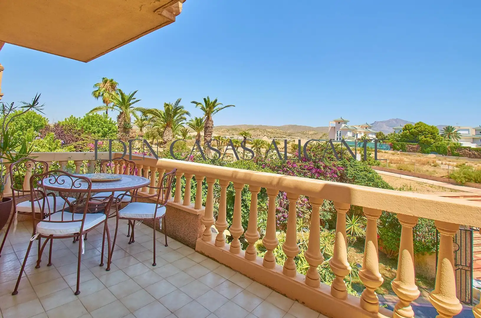 Terrace of Flat for sale in El Campello  with Air Conditioner, Heating and Private garden