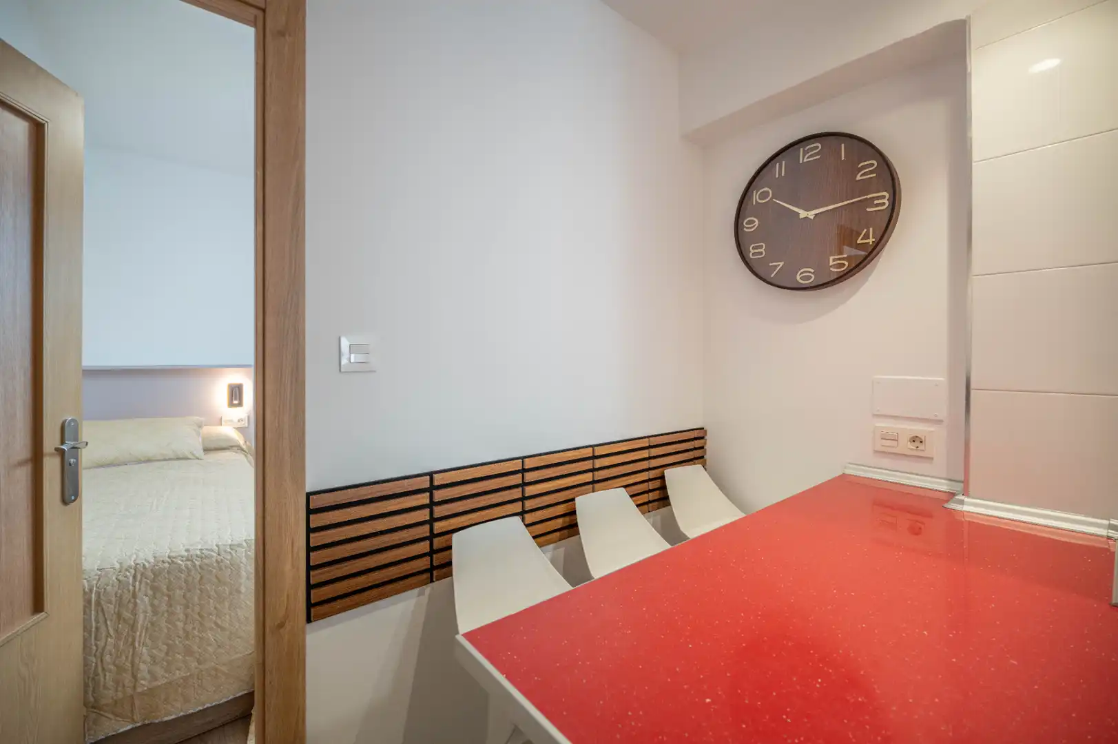 Dining room of Flat for rent in Granada  with Air Conditioner, Heating and Furnished