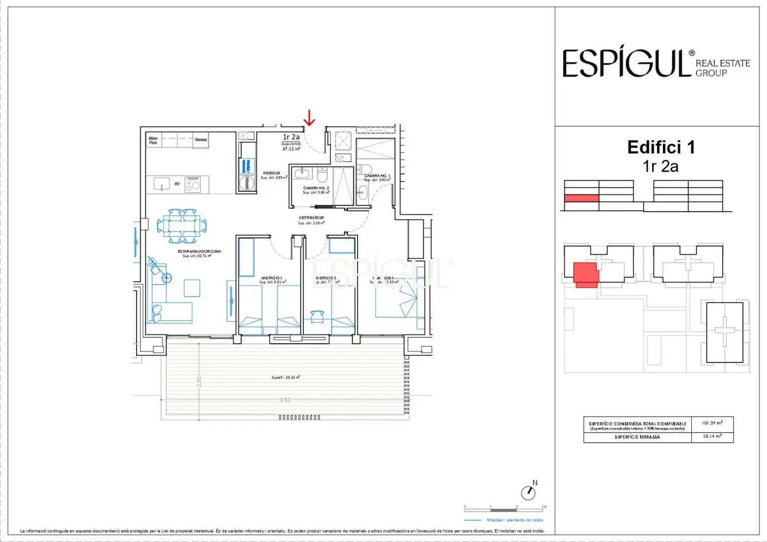 Flat for sale in Vilablareix  with Air Conditioner, Heating and Terrace