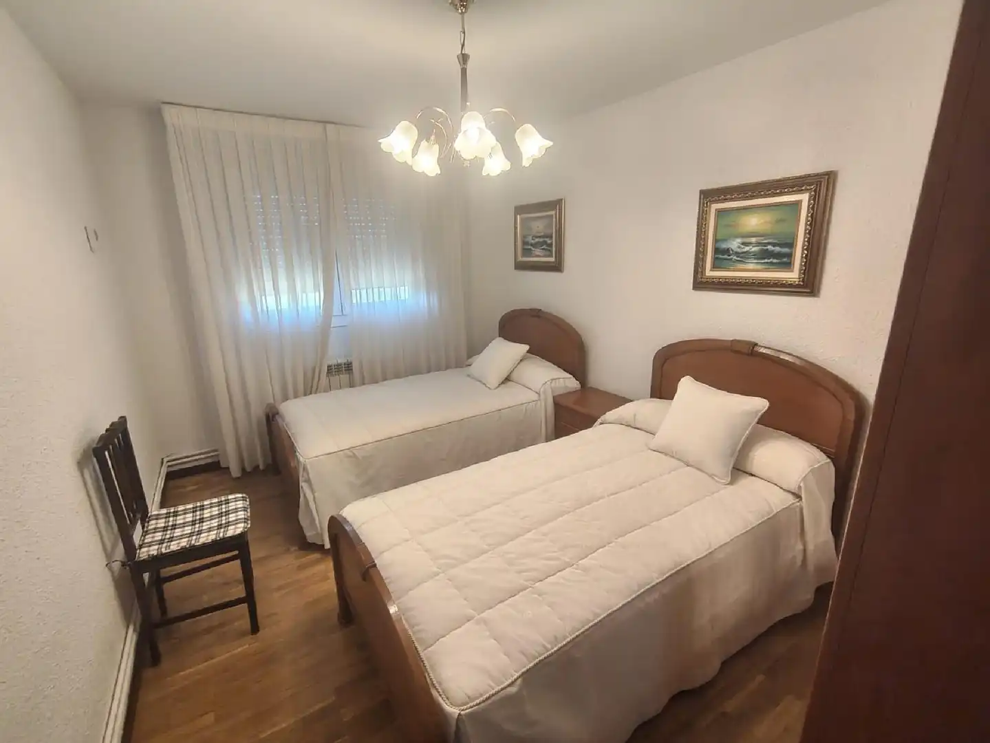 Schlafzimmer von Wohnung zur Miete in San Cebrián de Campos mit Heizung und Möbliert