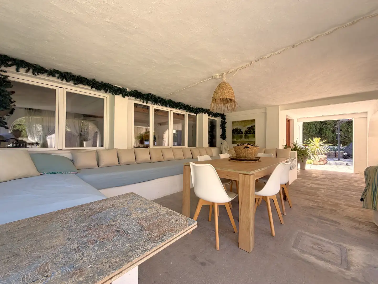 Terrassa de Casa o xalet en venda en Náquera amb Aire condicionat, Jardí privat i Terrassa