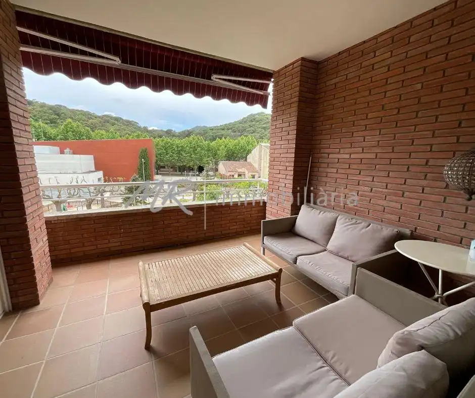 Terrasse von Dachboden zum Verkauf in Vallromanes mit Heizung, Terrasse und Abstellraum