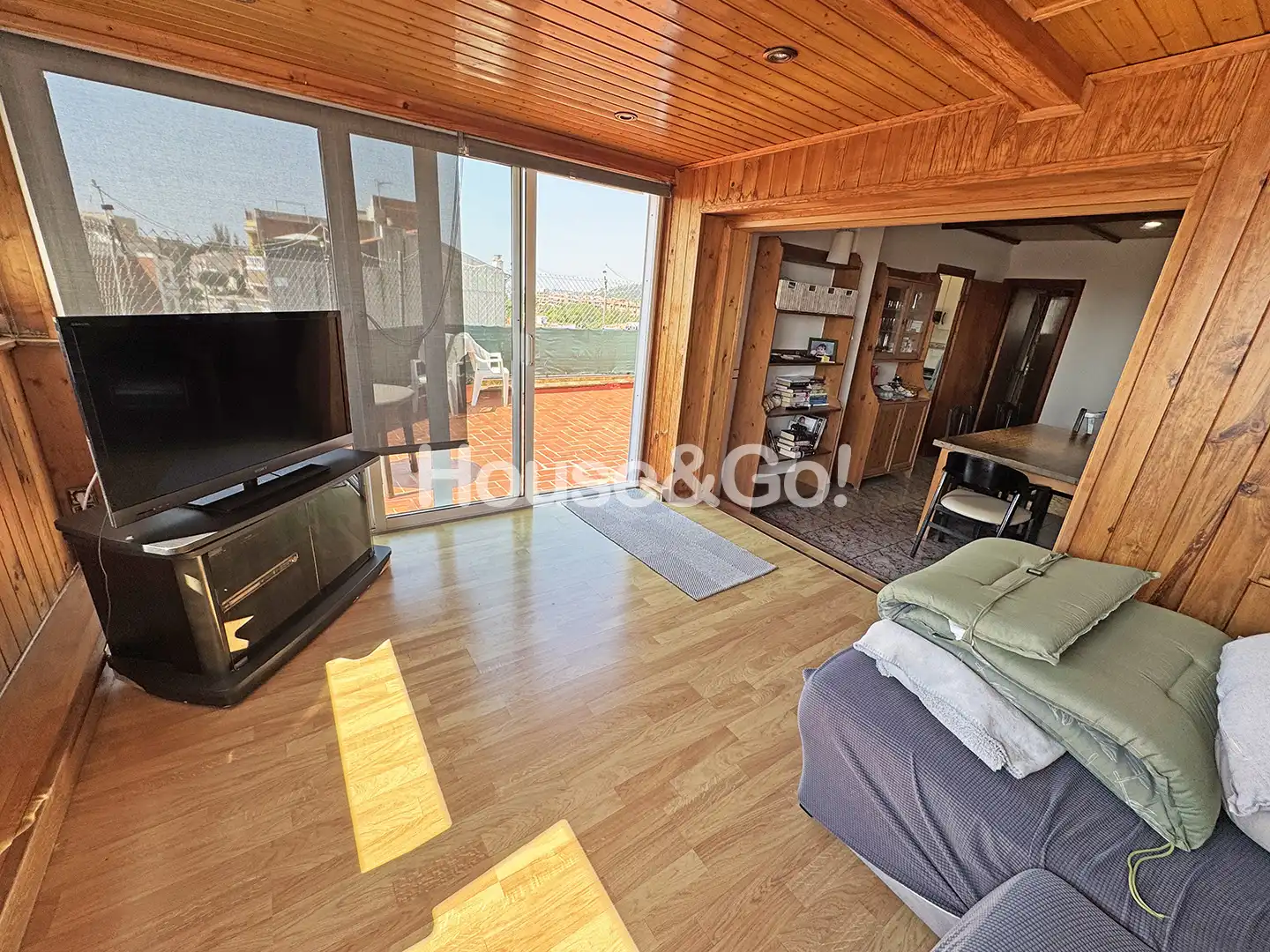 Sala de estar de Dúplex en venta en Malgrat de Mar con Aire acondicionado, Calefacción y Terraza