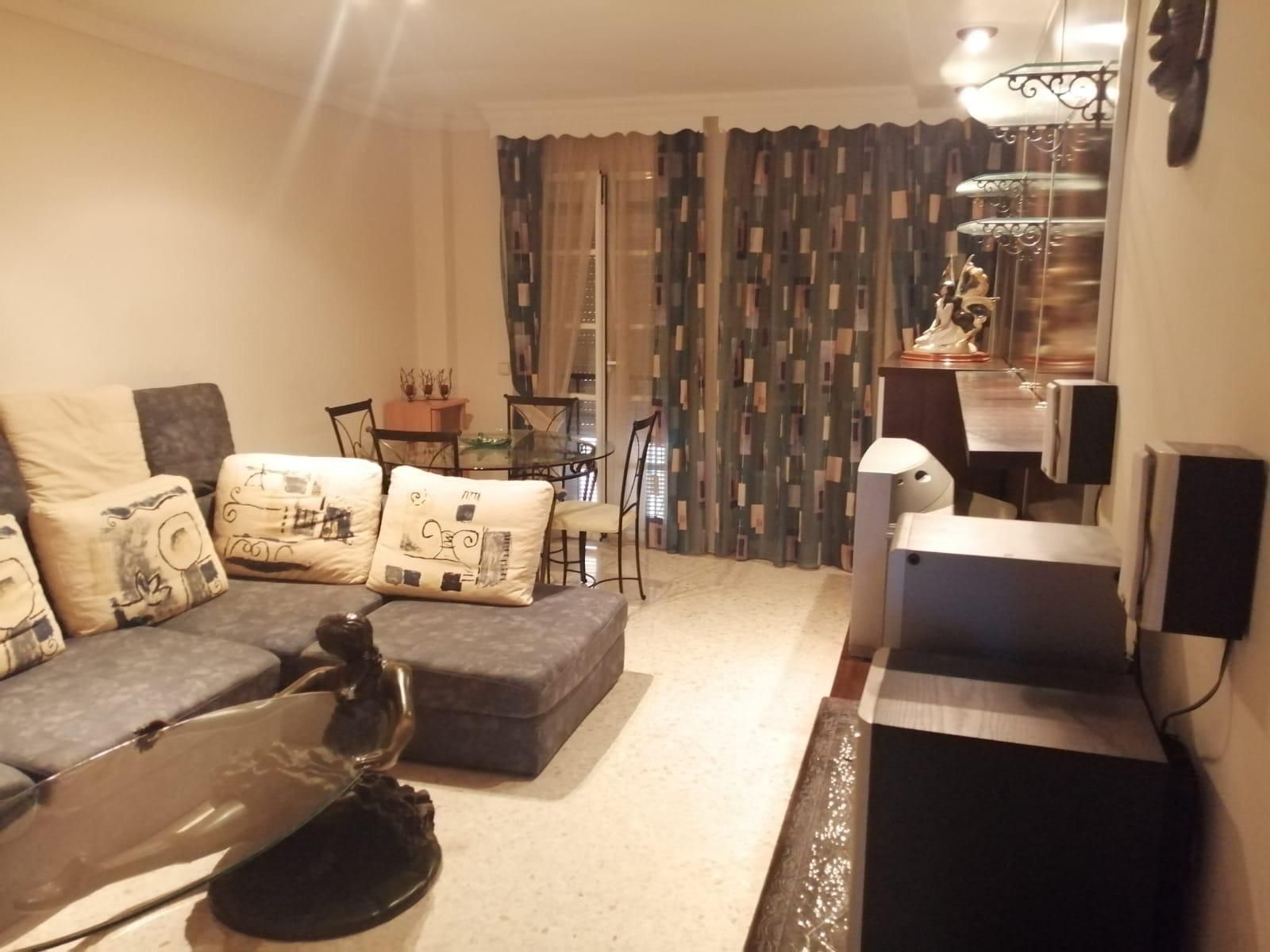 Sala d'estar de Pis en venda en Málaga Capital amb Aire condicionat