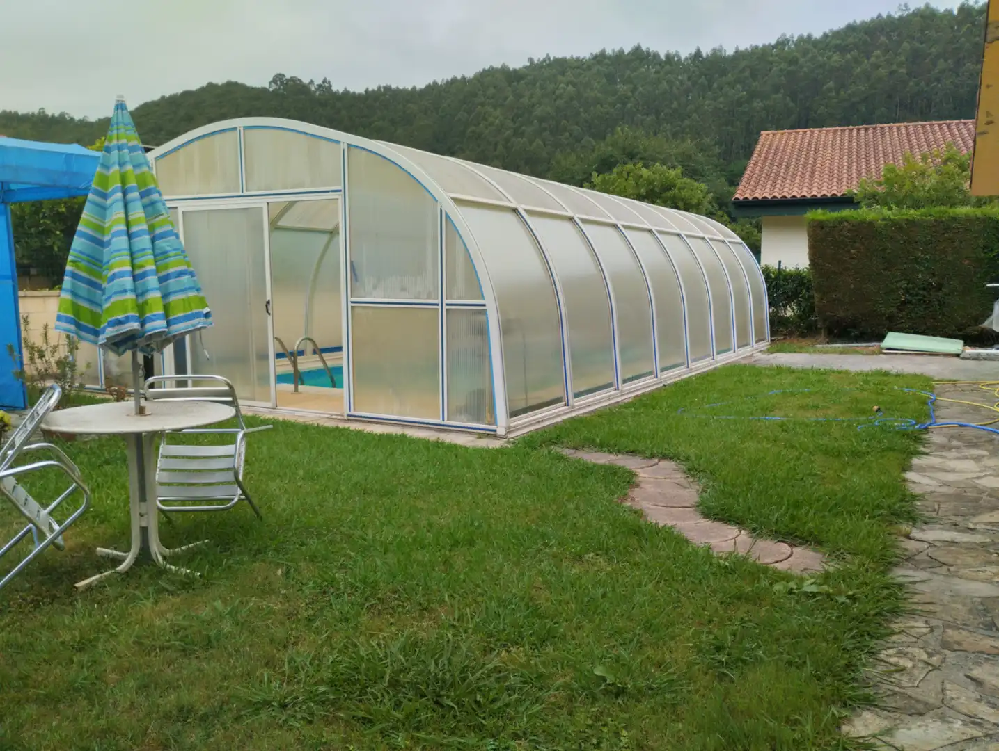 Piscina de Casa o chalet en venta en Hazas de Cesto con Calefacción, Jardín privado y Terraza