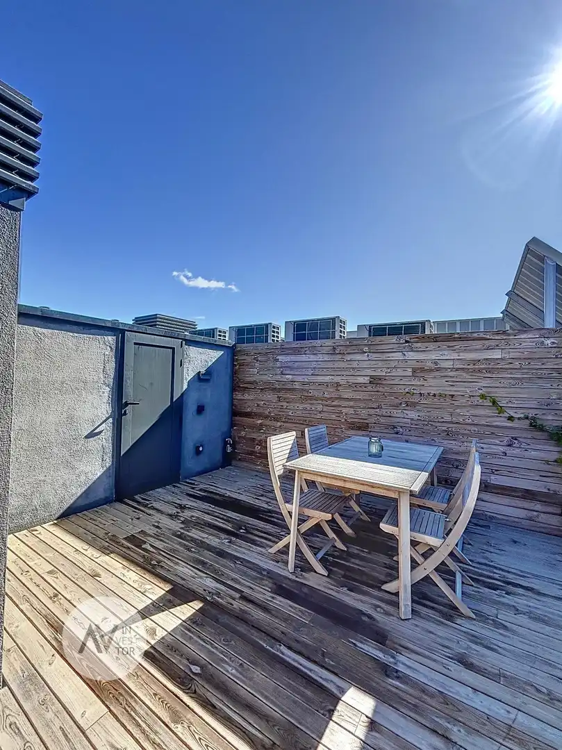 Terrasse von Dachboden zum Verkauf in Barcelona mit Klimaanlage, Heizung und Terrasse