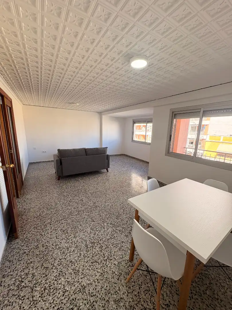 Living room of Flat for rent in Gandia  with Furnished, Oven and Washing machine