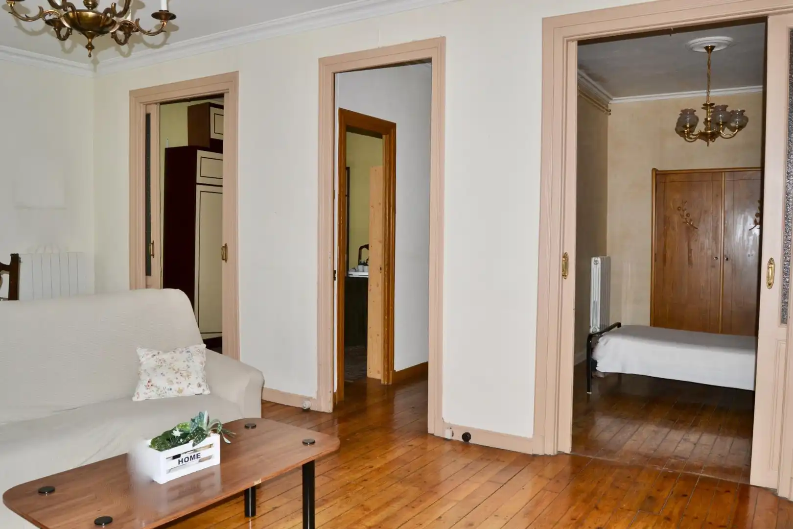 Bedroom of Flat for sale in  Pamplona / Iruña  with Heating, Storage room and Balcony