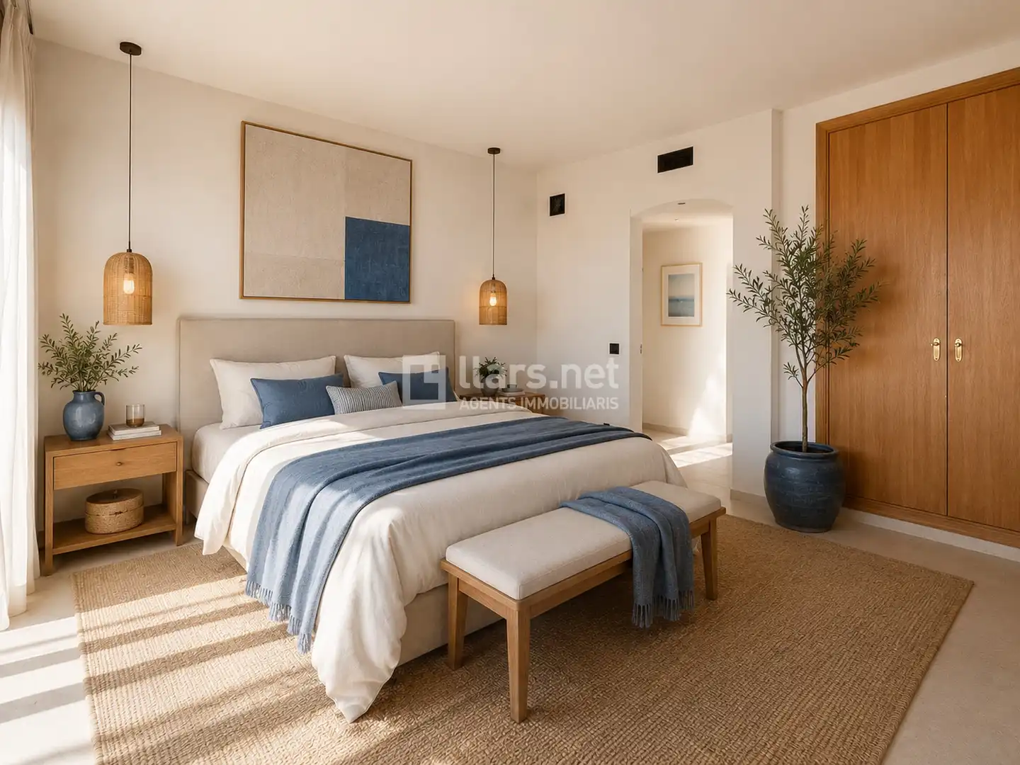 Dormitori de Casa o xalet en venda en Sant Pere de Ribes amb Aire condicionat, Jardí privat i Terrassa