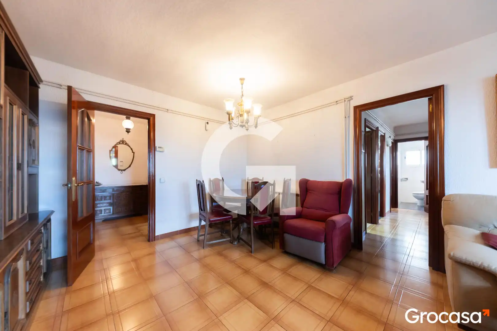 Dining room of Flat for sale in L'Hospitalet de Llobregat  with Heating, Oven and Balcony