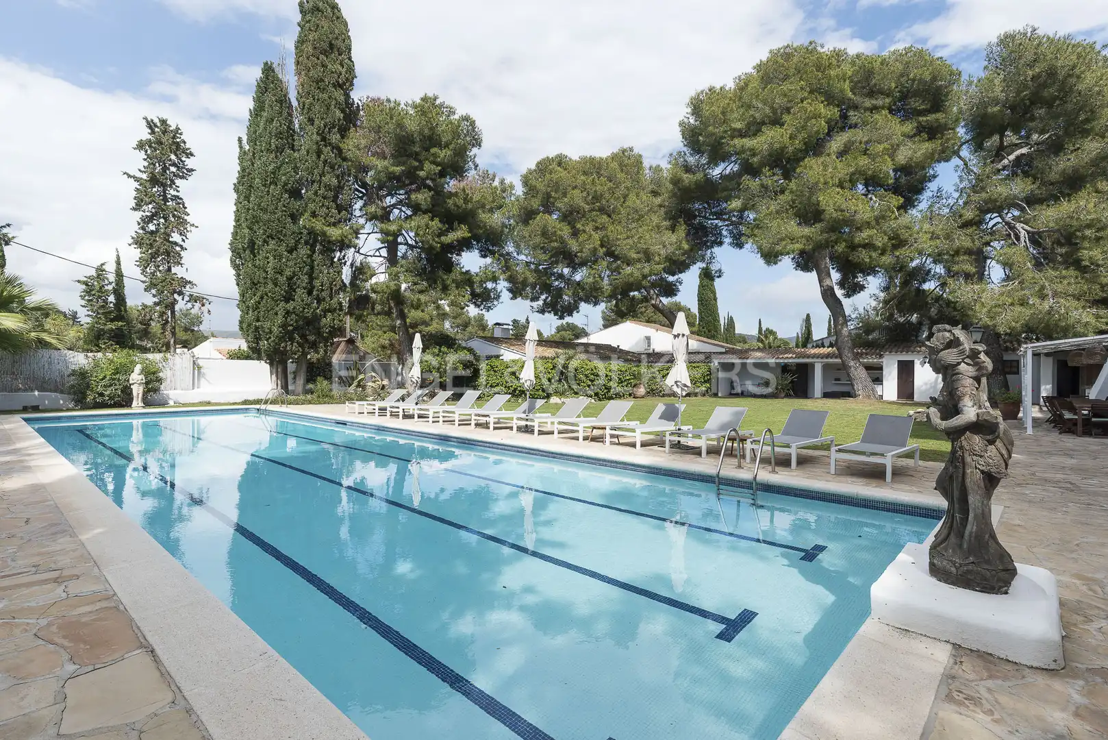 Swimming pool of Buildings for sale in Sant Pere de Ribes