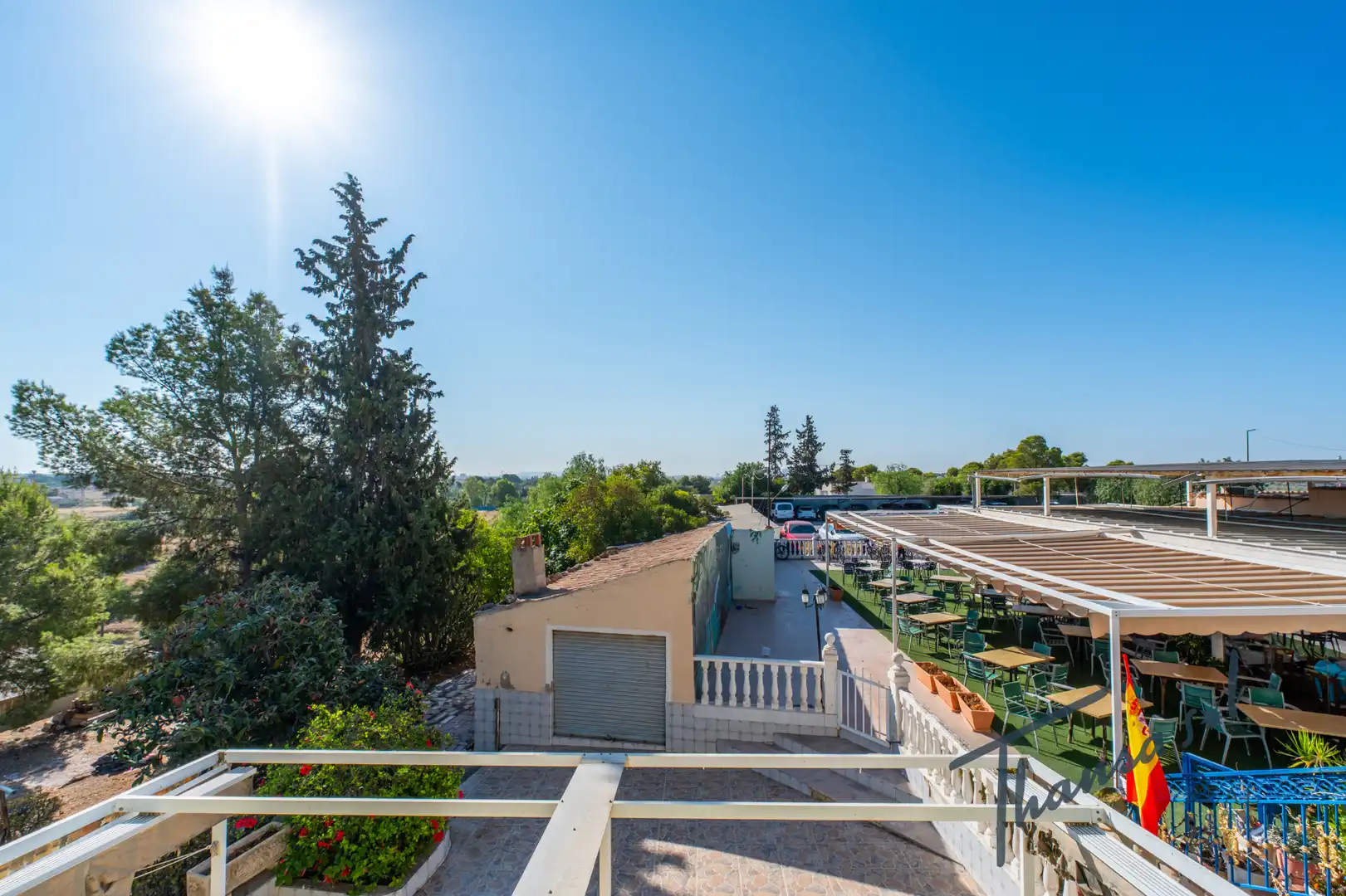 Terrassa de Casa adosada en venda en Alicante / Alacant amb Aire condicionat, Jardí privat i Terrassa