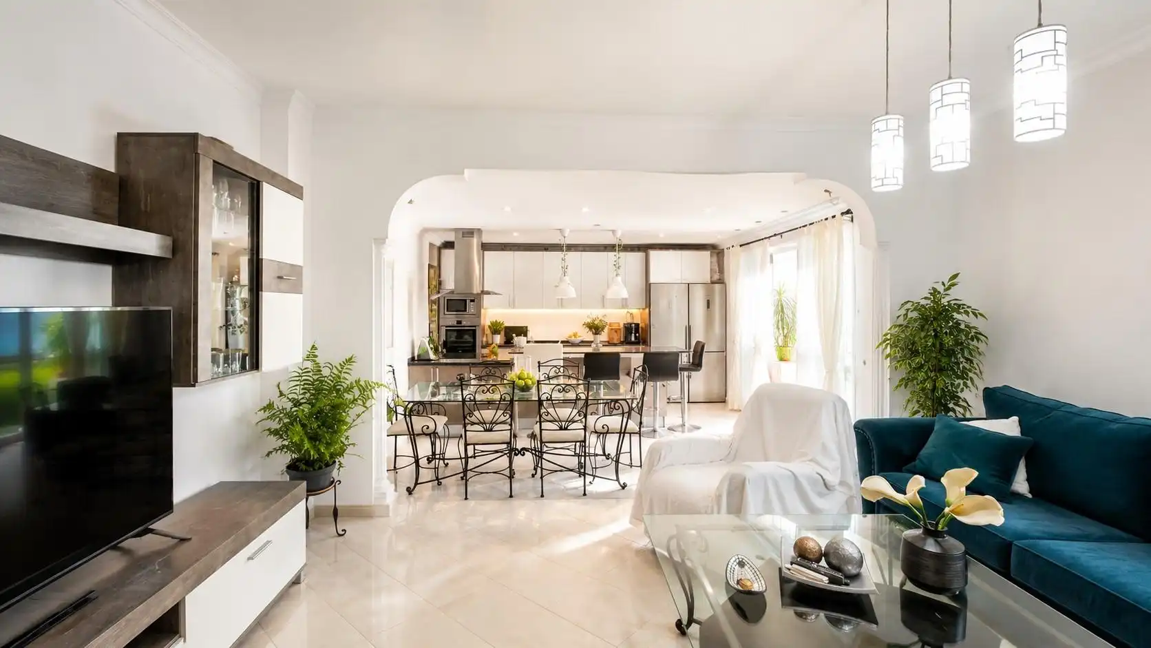 Comedor de Apartamento en venta en Marbella con Aire acondicionado, Calefacción y Trastero