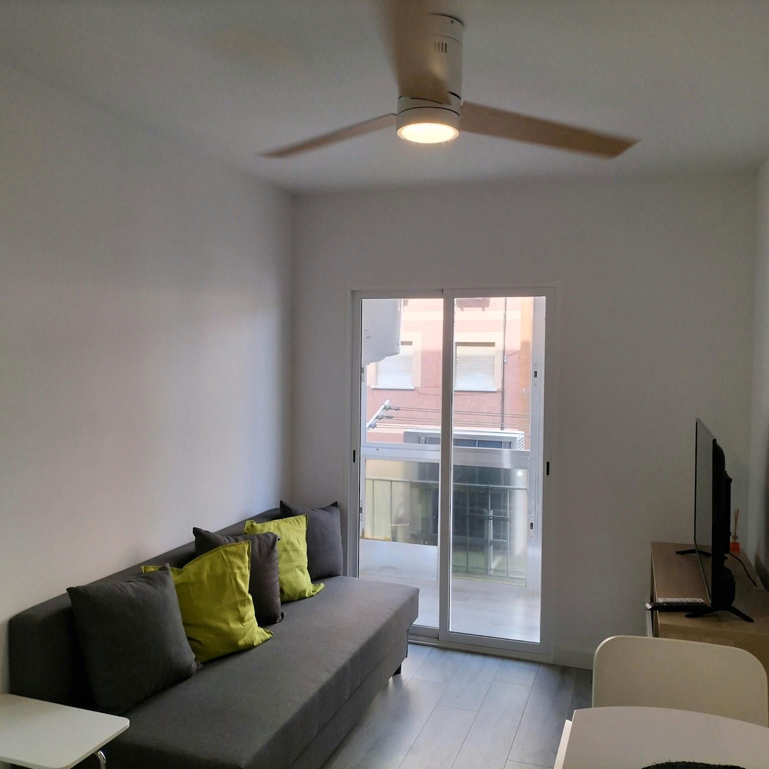 Balcony of Flat to rent in Getafe  with Air Conditioner, Heating and Furnished
