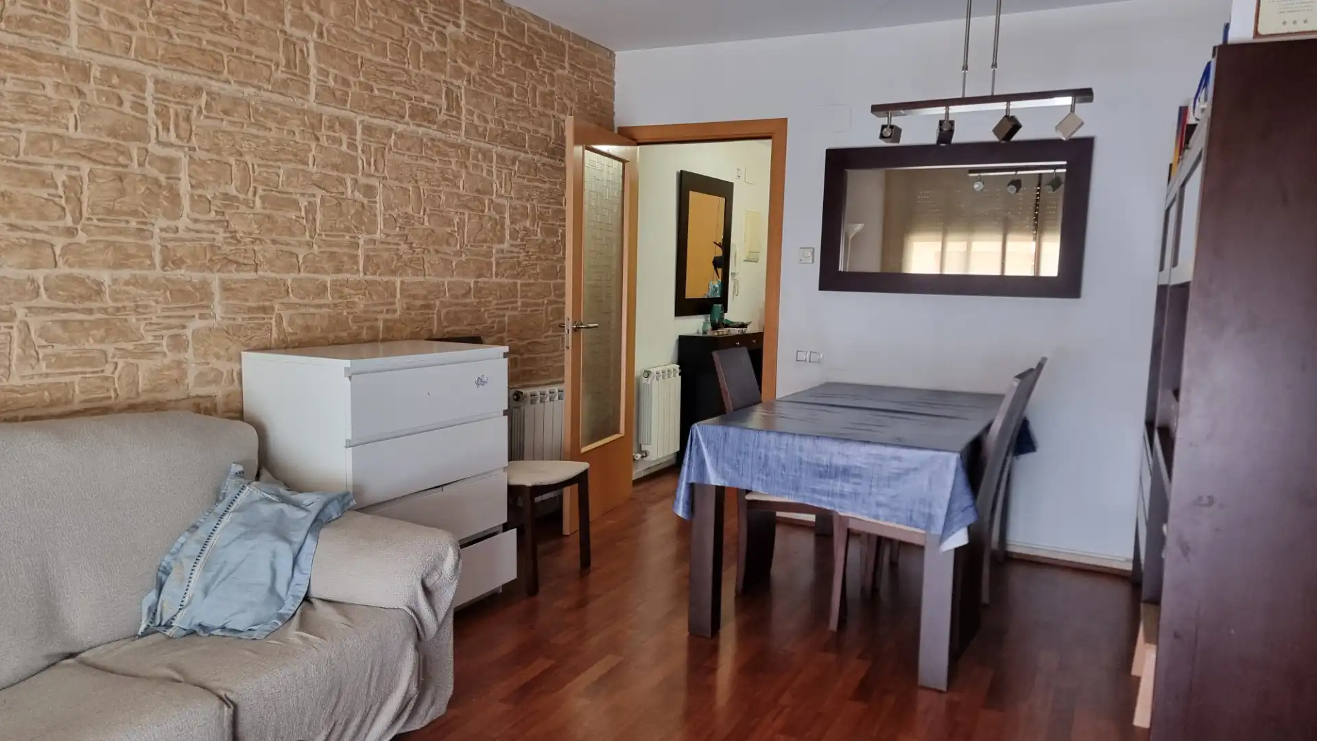 Living room of Flat for sale in El Morell  with Heating, Storage room and Furnished