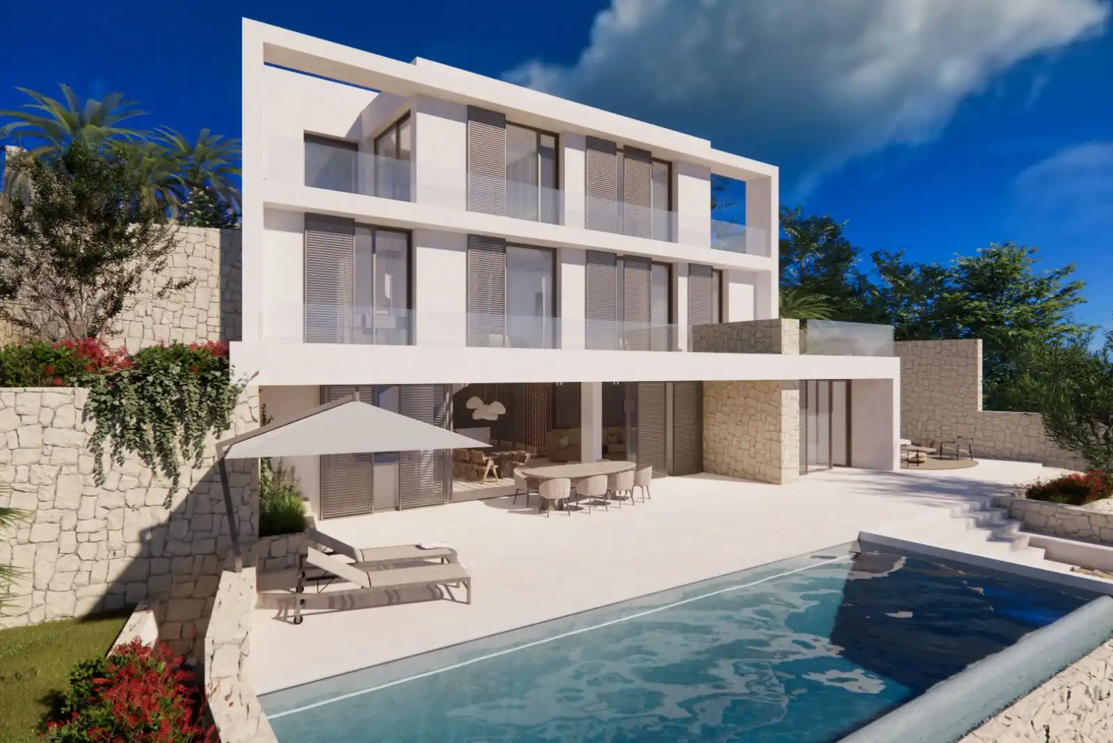 Villa con piscina in vendita a Benissa pueblo, imagen 2