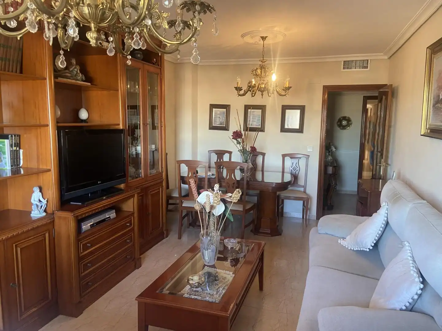 Sala de estar de Piso en venta en Córdoba con Aire acondicionado y Terraza