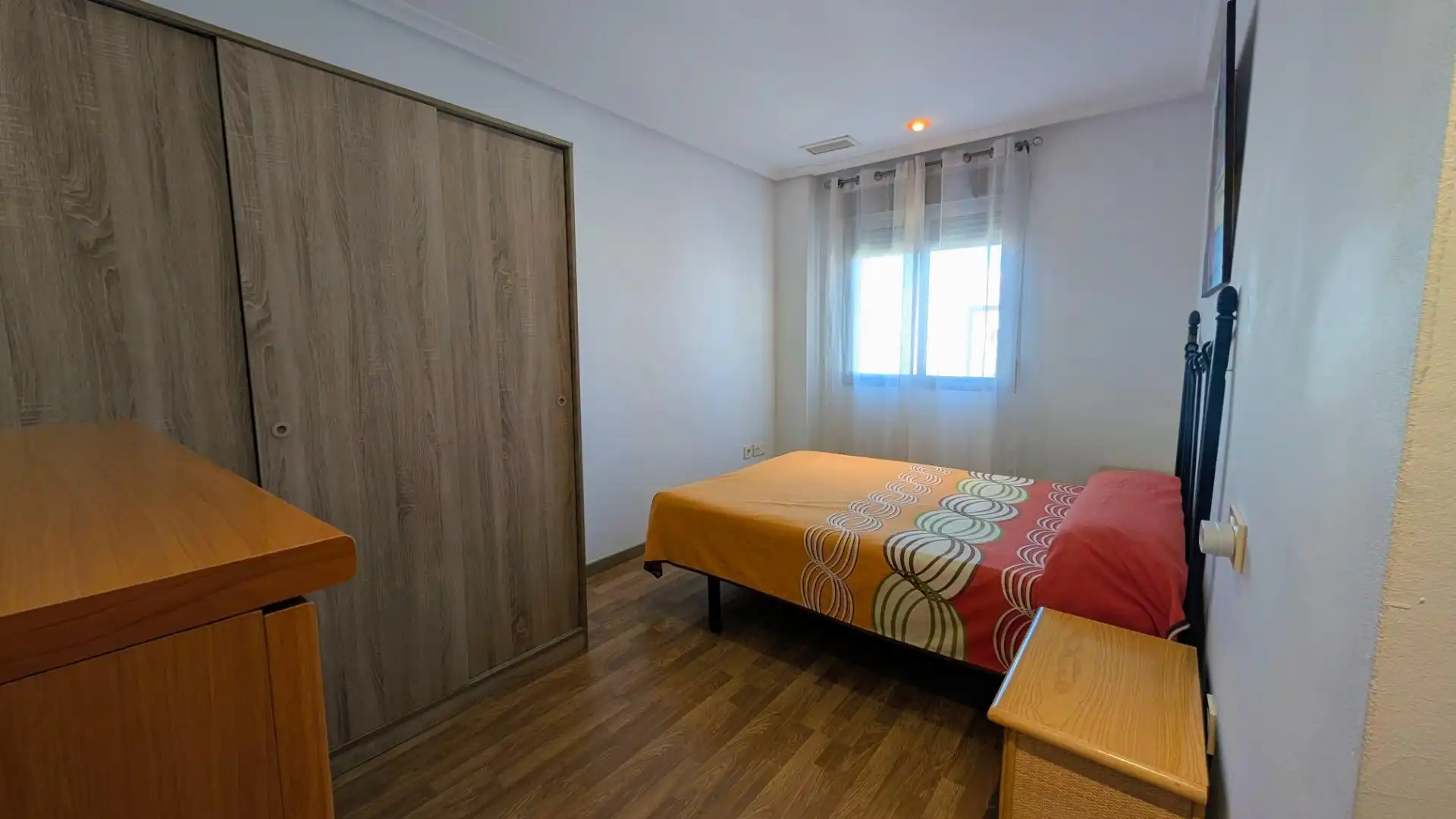 Bedroom of Flat for rent in Elche / Elx  with Air Conditioner, Terrace and Furnished