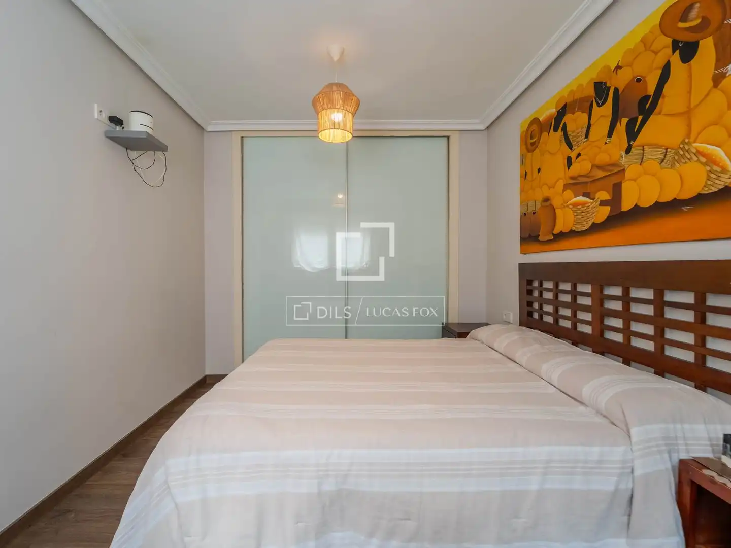 Schlafzimmer von Wohnung zum Verkauf in Valencia mit Klimaanlage, Heizung und Möbliert