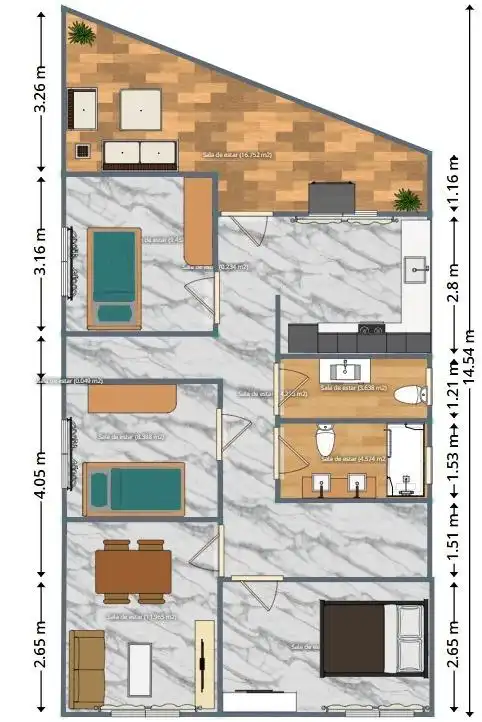Piso en venta en Dúrcal con Balcón