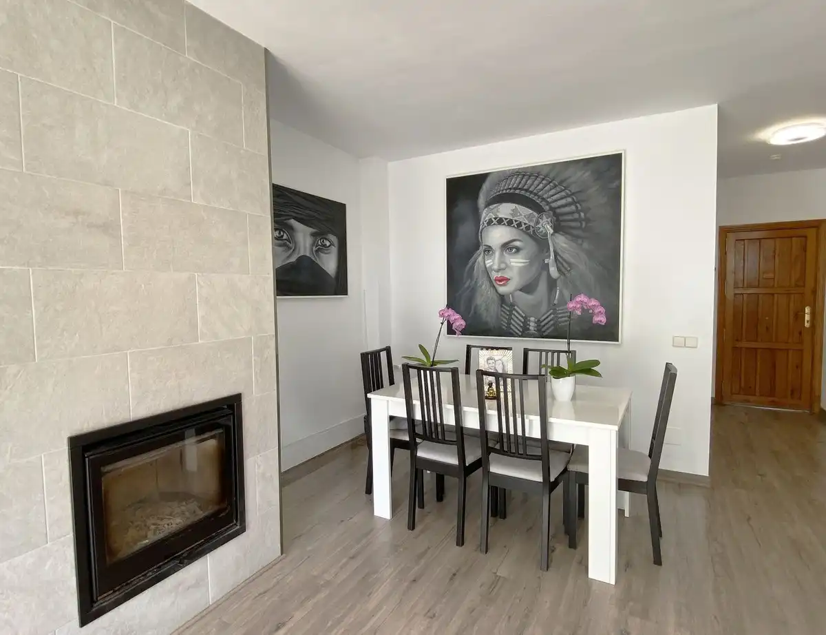 Comedor de Casa adosada en venta en Estepona con Aire acondicionado, Terraza y Trastero