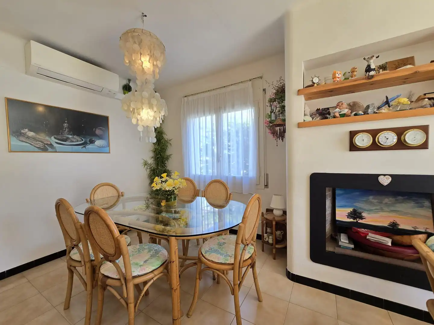 Comedor de Casa o chalet en venta en L'Estartit con Aire acondicionado, Jardín privado y Terraza