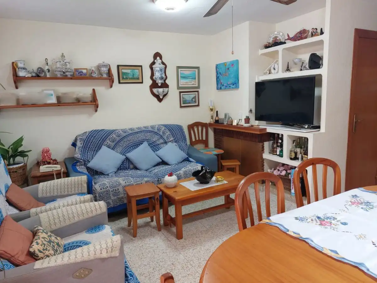 Sala de estar de Casa o chalet en venta en Benicasim / Benicàssim con Aire acondicionado, Calefacción y Terraza