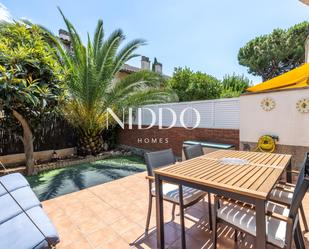 Terrace of Single-family semi-detached for sale in Sant Cugat del Vallès  with Air Conditioner, Heating and Private garden