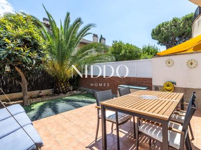 Terrace of Single-family semi-detached for sale in Sant Cugat del Vallès  with Air Conditioner, Heating and Private garden