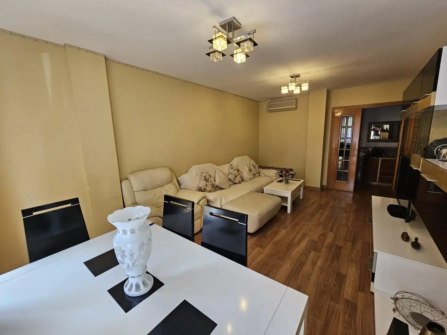 Sala de estar de Piso en venta en Valencia con Aire acondicionado, Terraza y Amueblado