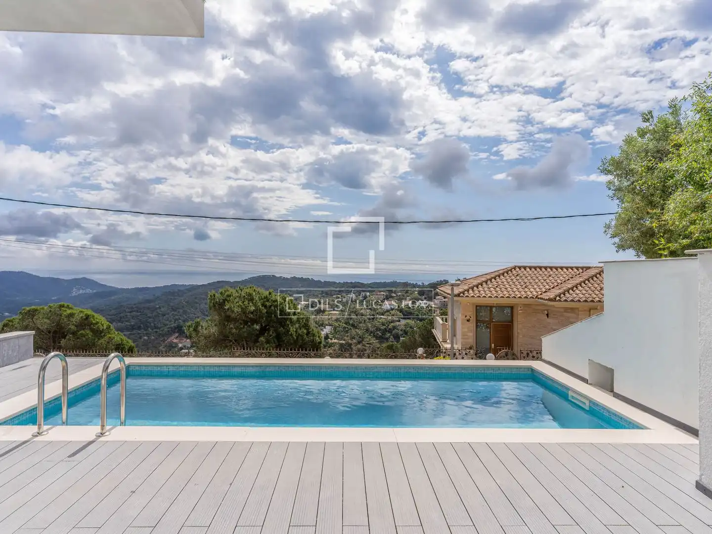Swimming pool of Houses for sale in Lloret de Mar  with Air Conditioner, Heating and Private garden
