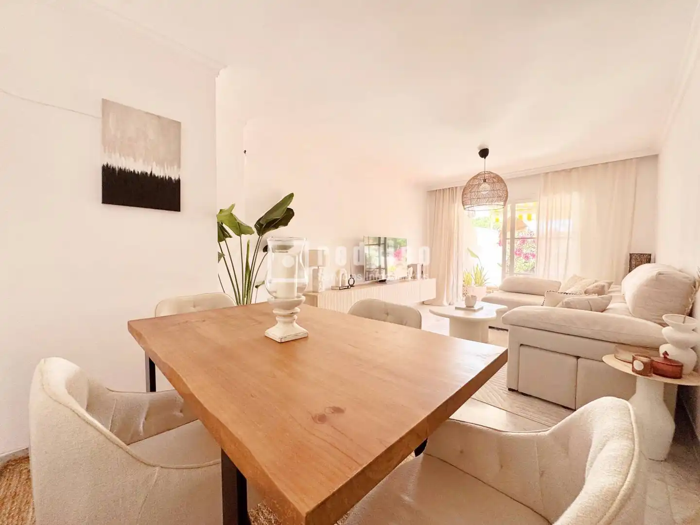 Vista exterior de Piso de alquiler en Málaga con Aire acondicionado, Jardín privado y Terraza