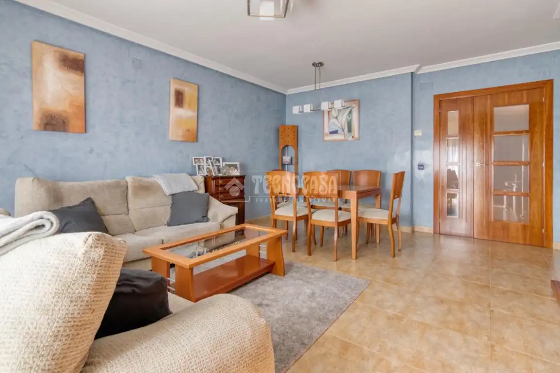 Sala de estar de Piso en venta en Topas con Terraza