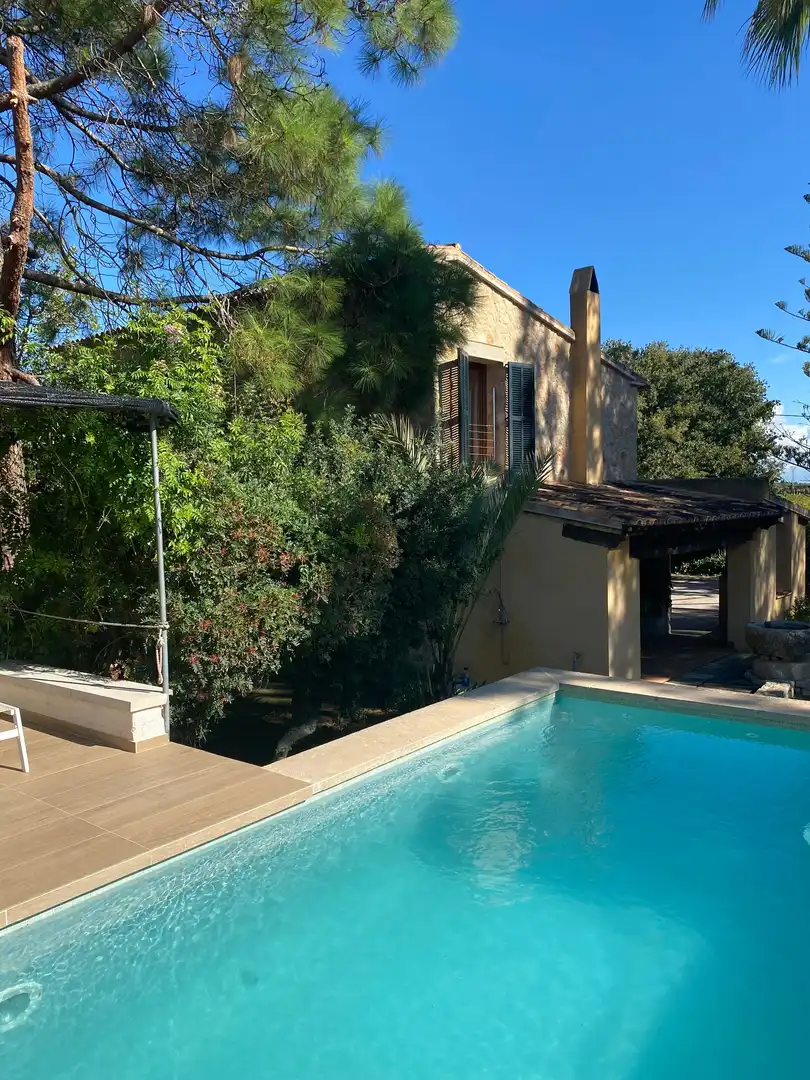 Jardín de Casa o chalet de alquiler en Santa María del Camí con Terraza y Balcón