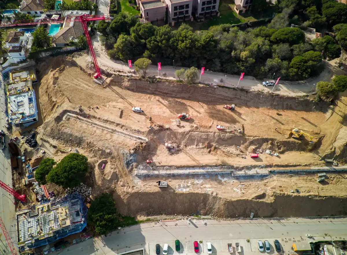 Vista exterior de Casa adosada en venta en Marbella con Aire acondicionado, Terraza y Piscina