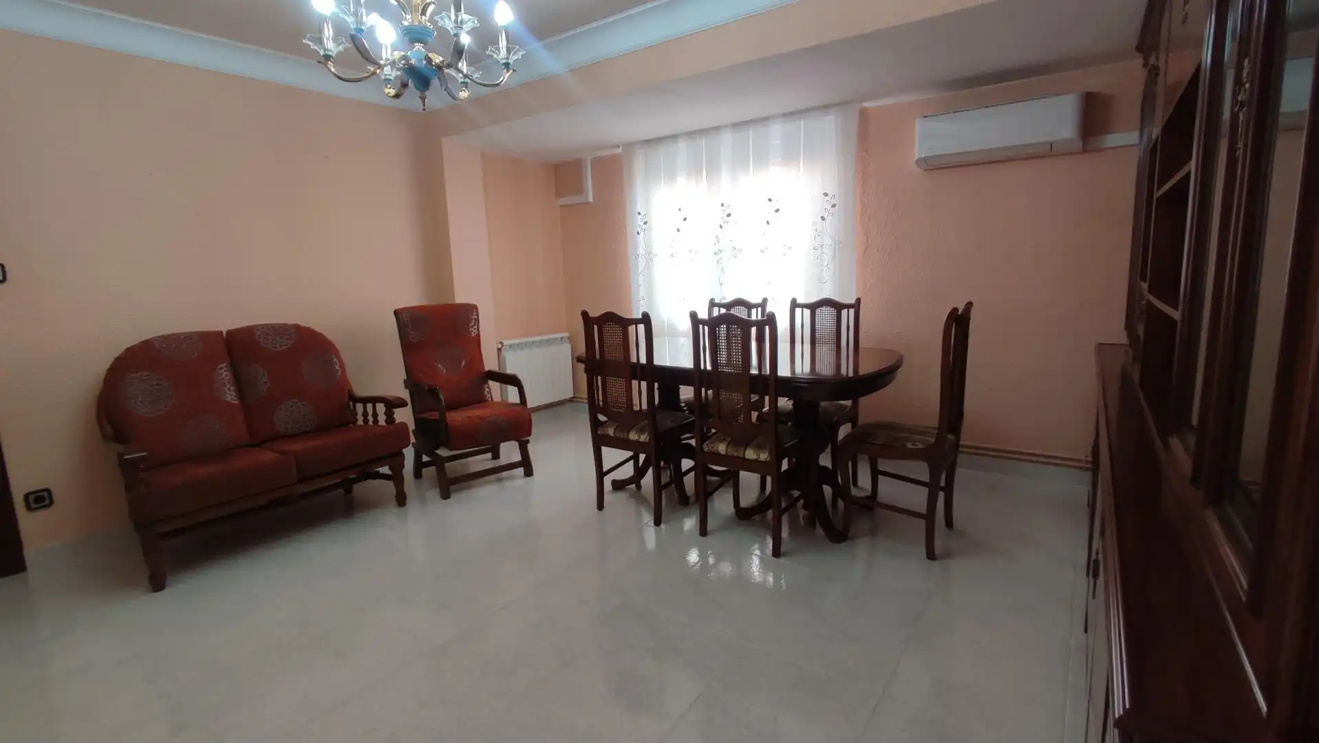 Comedor de Piso de alquiler en Zaragoza con Aire acondicionado, Calefacción y Terraza