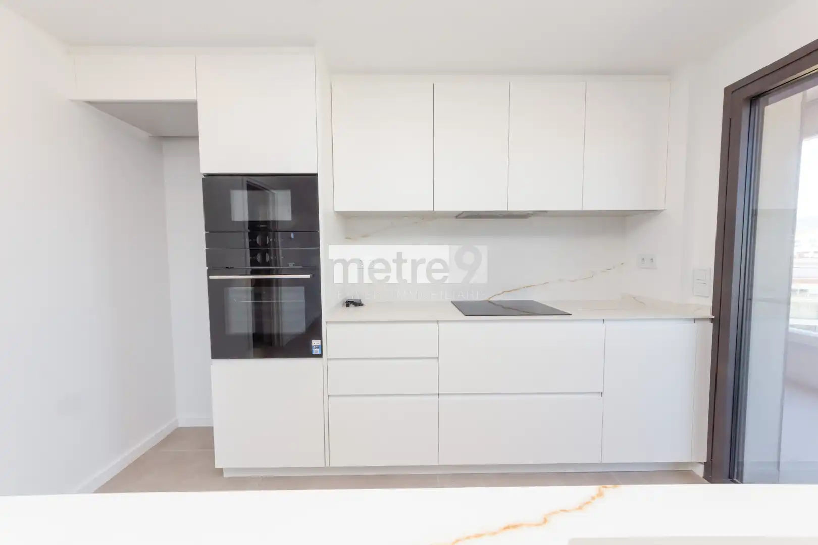 Cocina de Piso de alquiler en Mataró con Aire acondicionado, Calefacción y Terraza