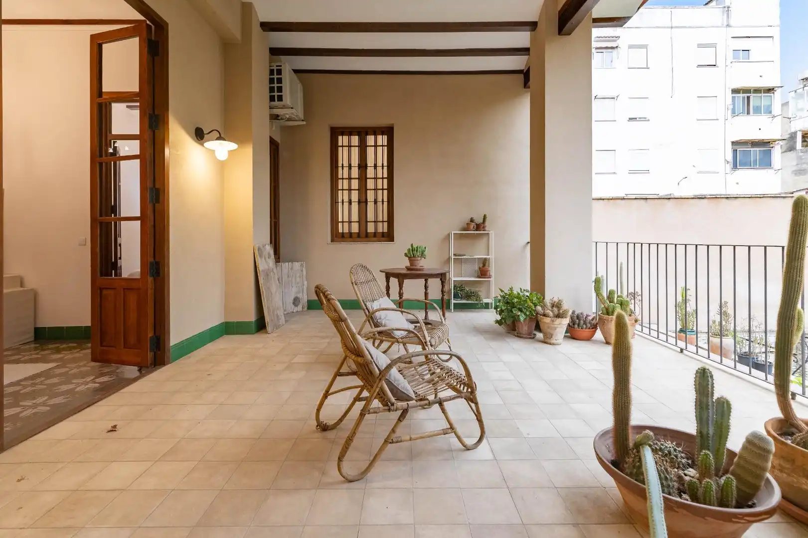 Terrace of Houses for sale in Xàtiva  with Air Conditioner, Private garden and Terrace