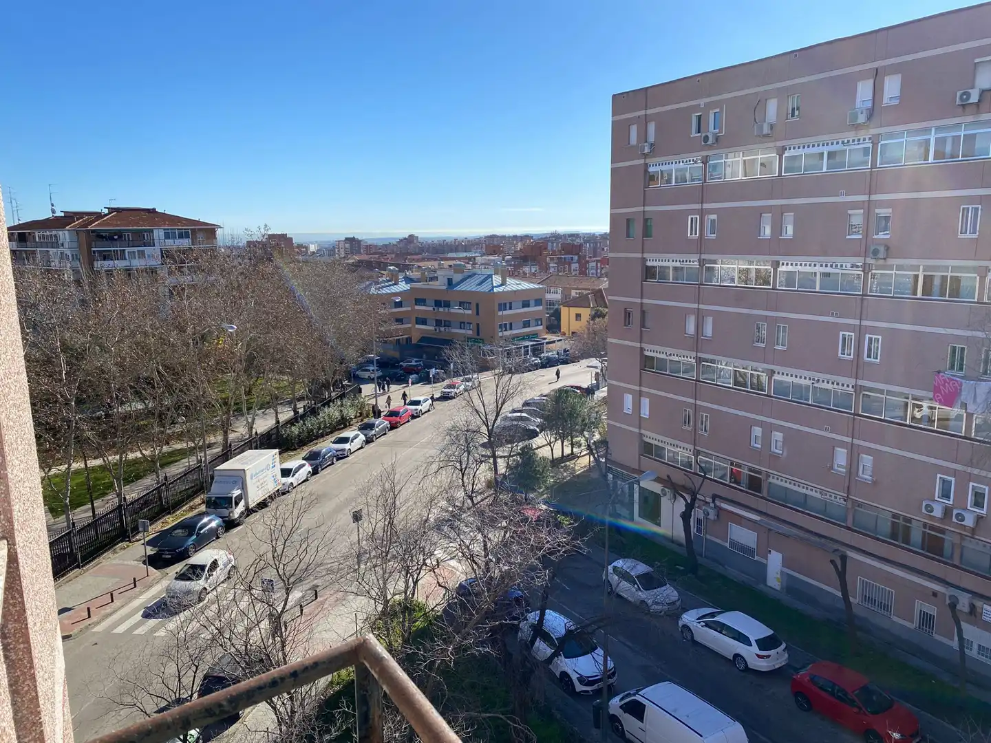 Vista exterior de Piso de alquiler en Madrid con Calefacción, Amueblado y Horno