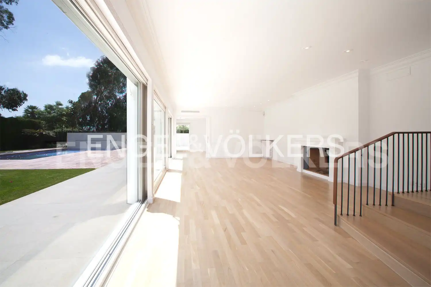 Sala d'estar de Casa o xalet de lloguer en Barcelona amb Aire condicionat, Calefacció i Jardí privat