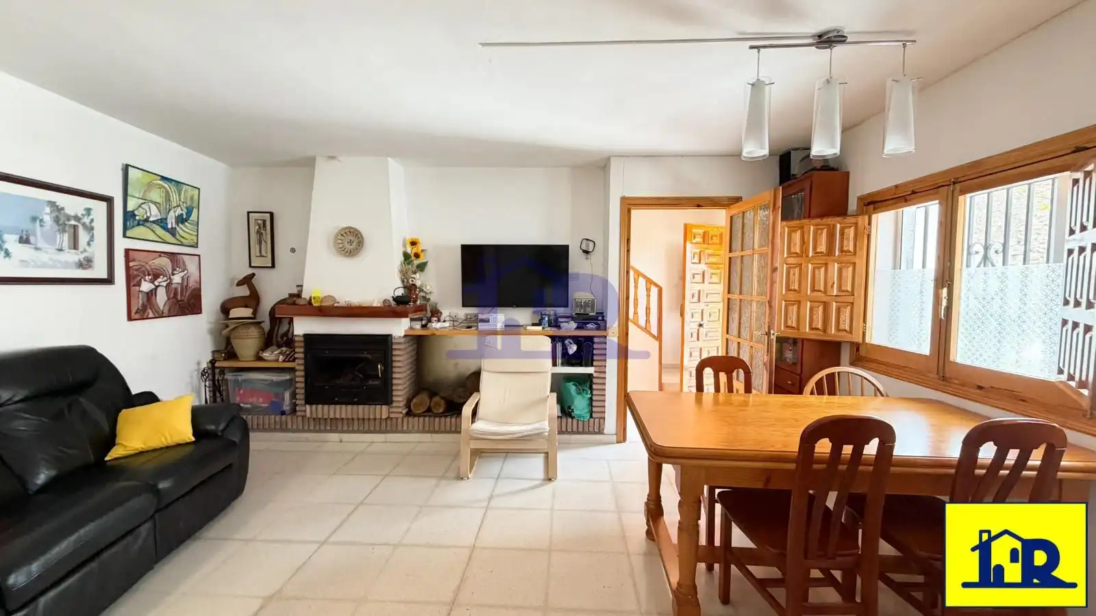 Sala de estar de Casa adosada en venta en Portilla con Trastero