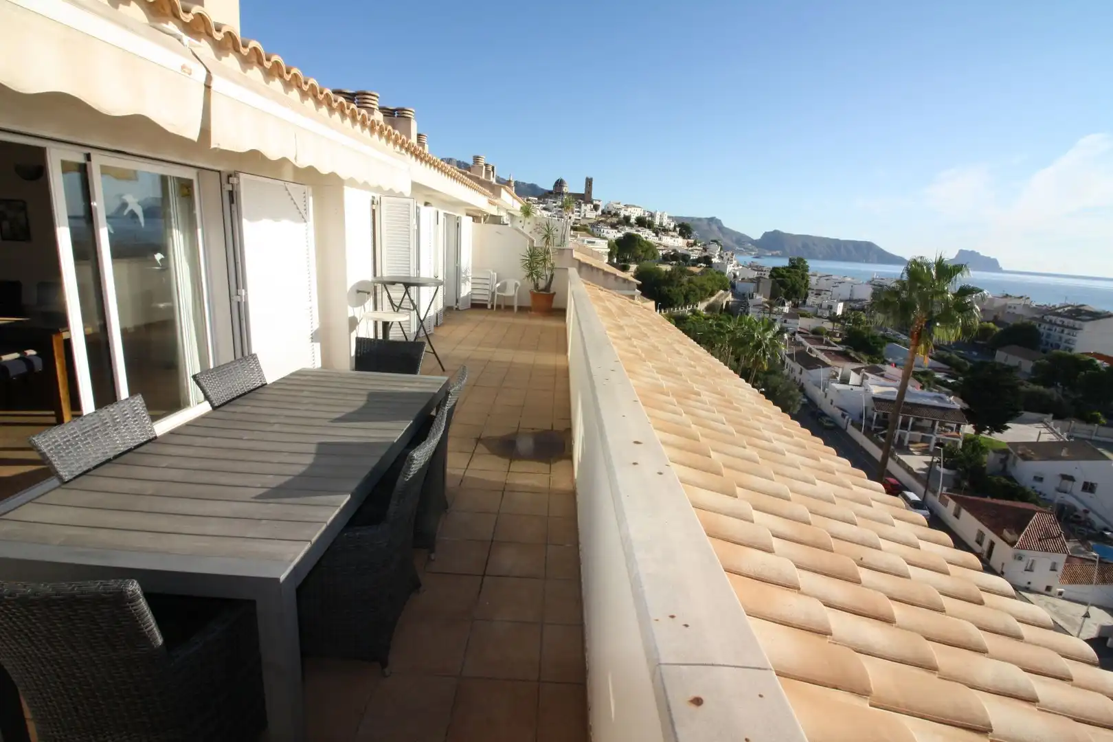 Terrace of Flat for rent in Altea ciudad