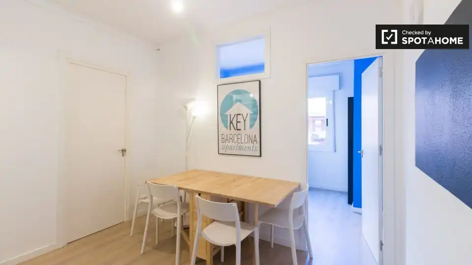 Piso de alquiler en Barcelona con Aire acondicionado, Calefacción y Amueblado